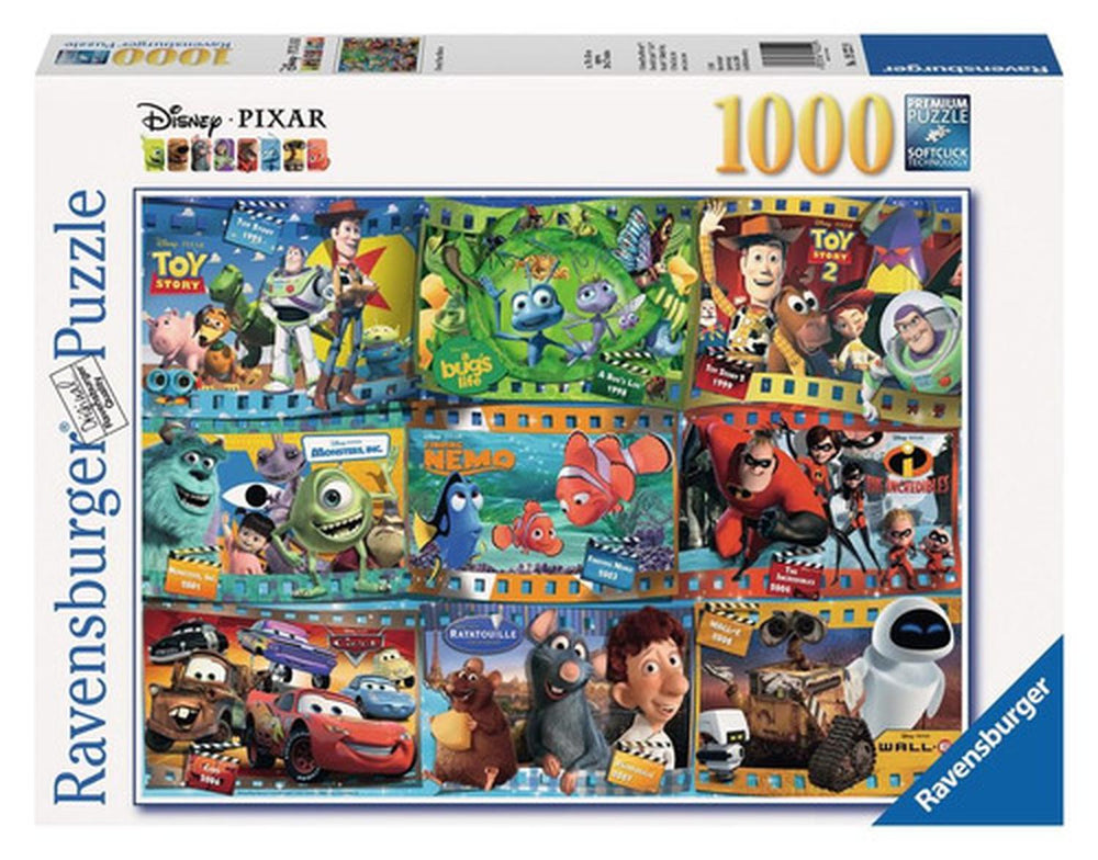 Rompecabezas Peliculas De Pixar 1000 Piezas Ravensburger