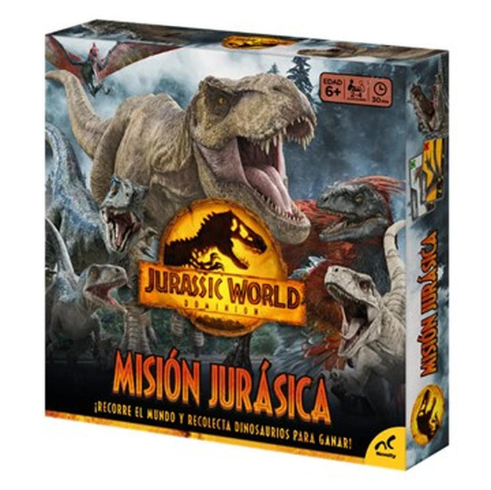 Juego De Mesa Para Niños Misión Jurásica, Jurassic World
