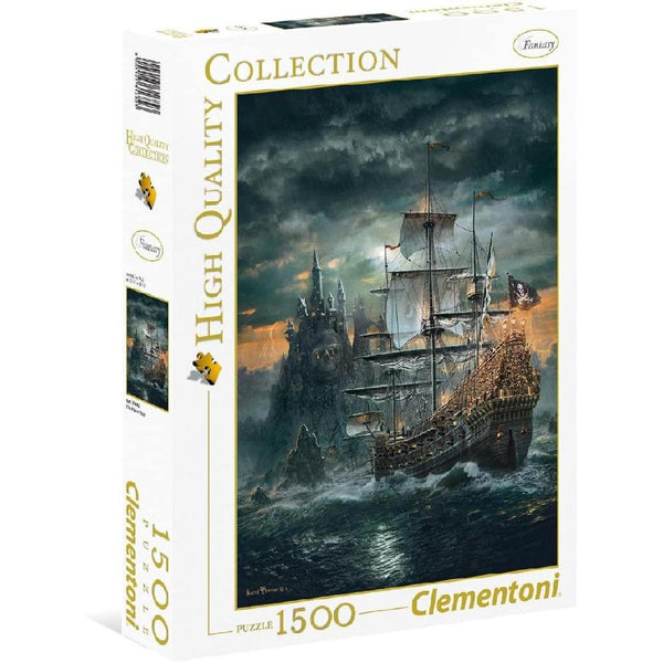 Rompecabezas Barco Pirata 1500 Pz Clementoni