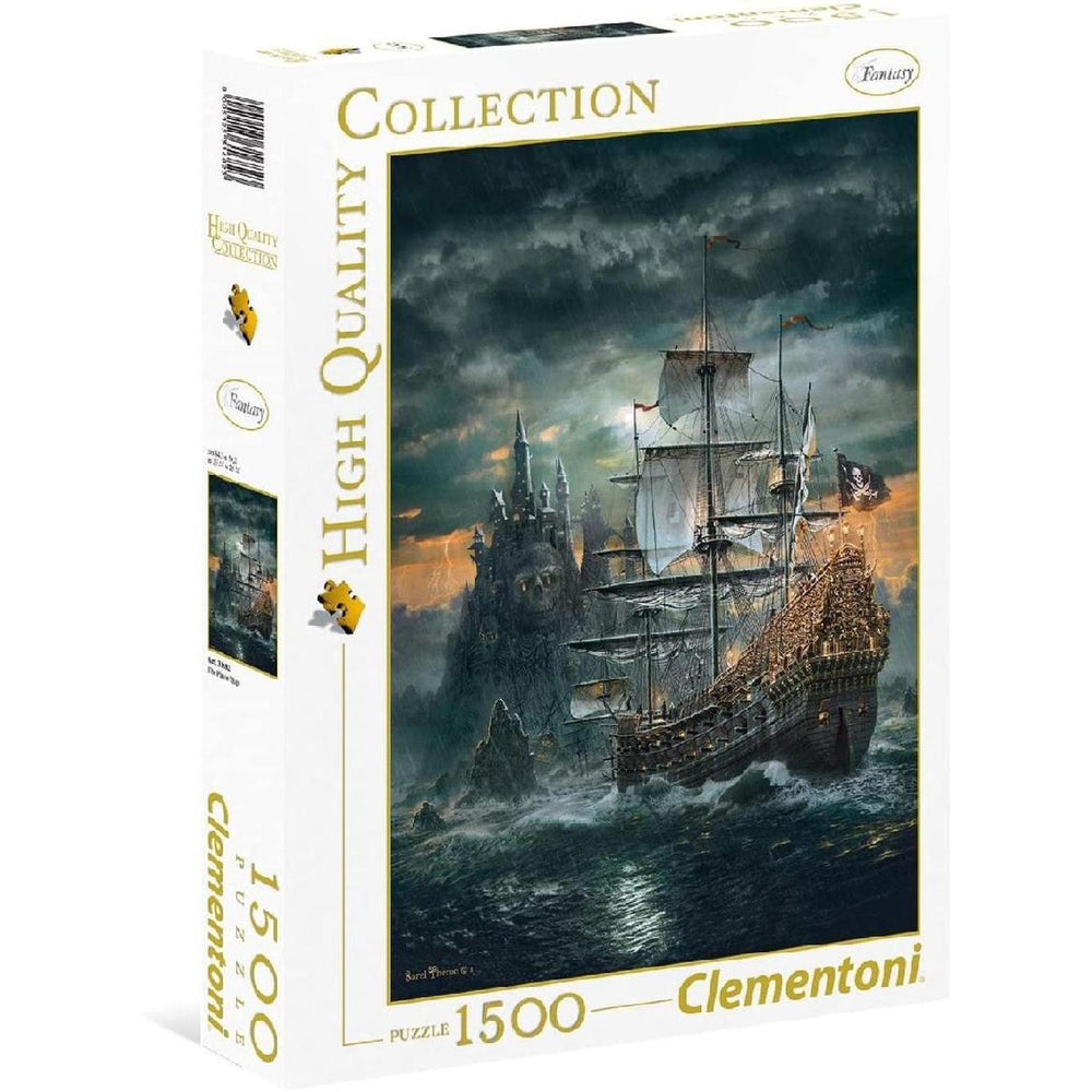 Rompecabezas Barco Pirata 1500 Pz Clementoni