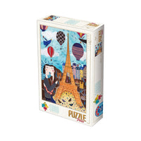 Rompecabezas Andrea Kurti: Paris 1000 Piezas - 1