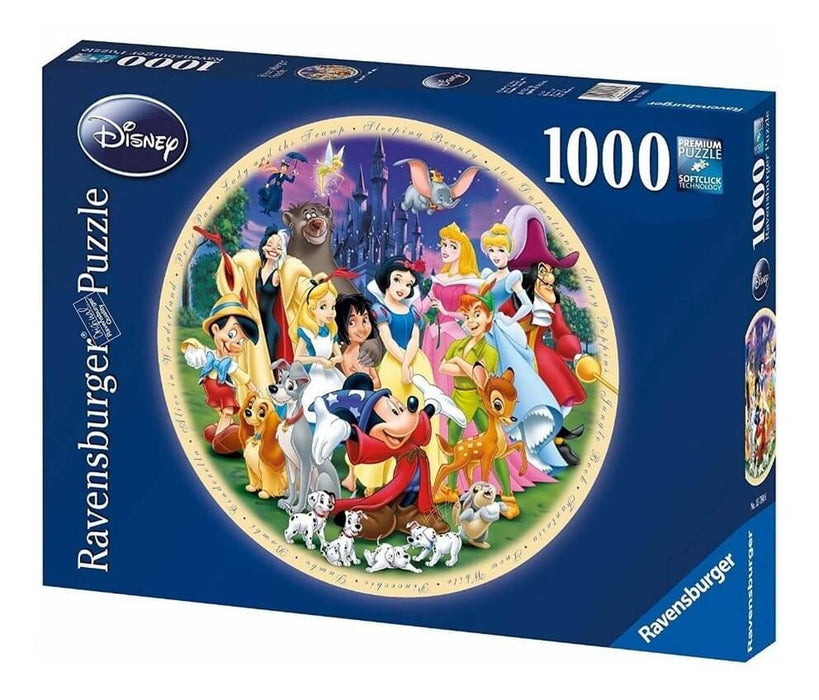 Rompecabezas Los Famosos De Disney 1000 Piezas Ravensburger