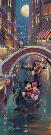Rompecabezas Mickey: Romance En Venecia 1000 Piezas Ravensburger - 2