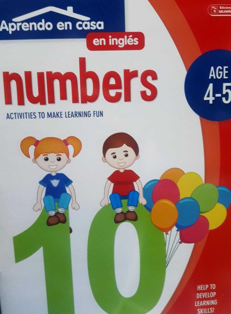Libro Educativo 21X28 Aprendo En Casa Ingles