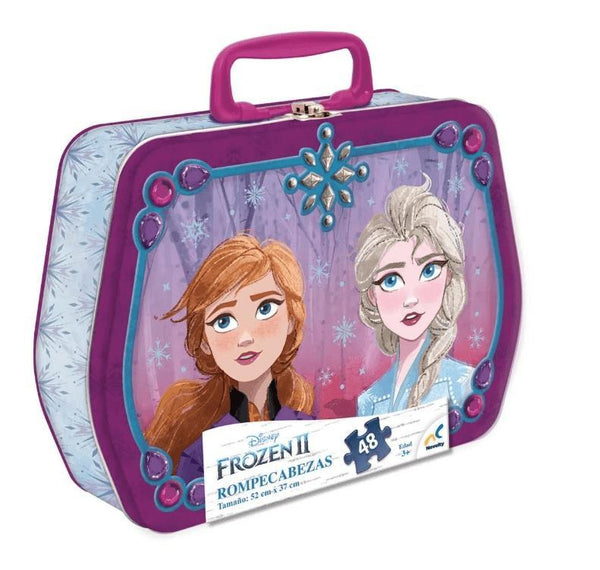 Frozen En Maletin Rompecabezas De 48 Piezas Novelty