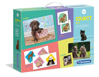 Rompecabezas Edukit 4 En 1 Cachorros Clementoni - 1