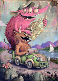 Rompecabezas Zozoville Viaje Por Carretera 2000 Pz - 2