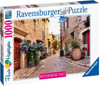 Rompecabezas Francia Mediterranea 1000 Piezas Ravensburger - 1