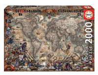 Mapa De Piratas 2000 - 2