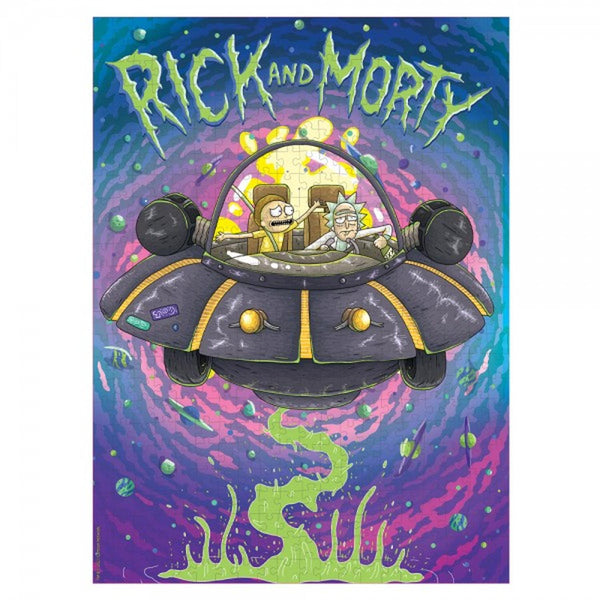 Rompecabezas Coleccionable Rick And Morty 500 Piezas