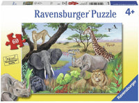 Animales De La Selva Rompecabezas De 60 Piezas Ravensburger - 1