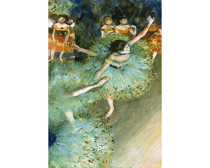 Rompecabezas Edgar Degas: Bailarina Verde 1500 Piezas