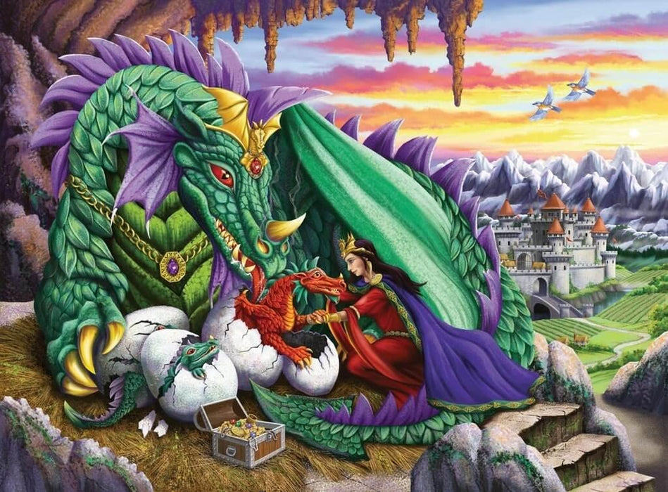 Reina De Los Dragones Rompecabezas De 200 Piezas Ravensburger