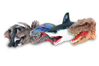 Títeres de Mano Cabeza de Dinosaurio Marionetas Hand Puppets - 1