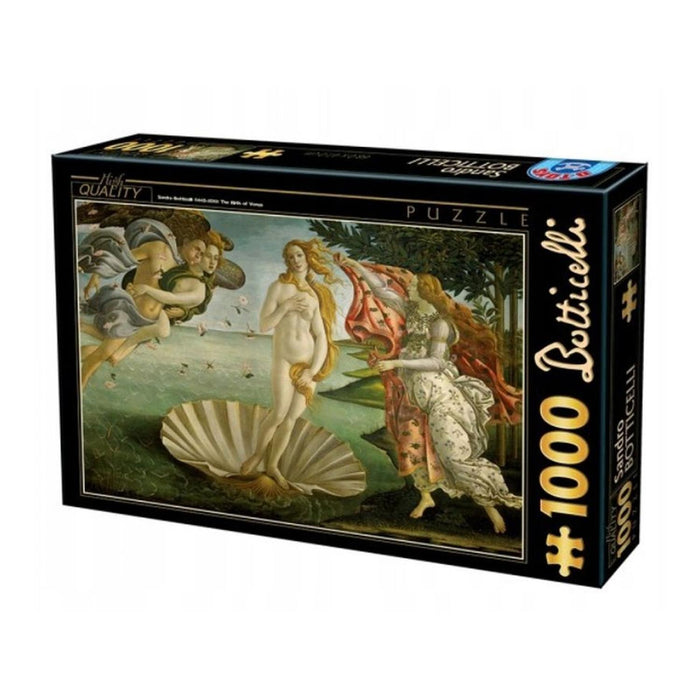 Rompecabezas Botticelli Nacimiento De Venus Arte 1000 piezas