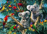 Rompecabezas koalas en el arbol 500 piezas - 2