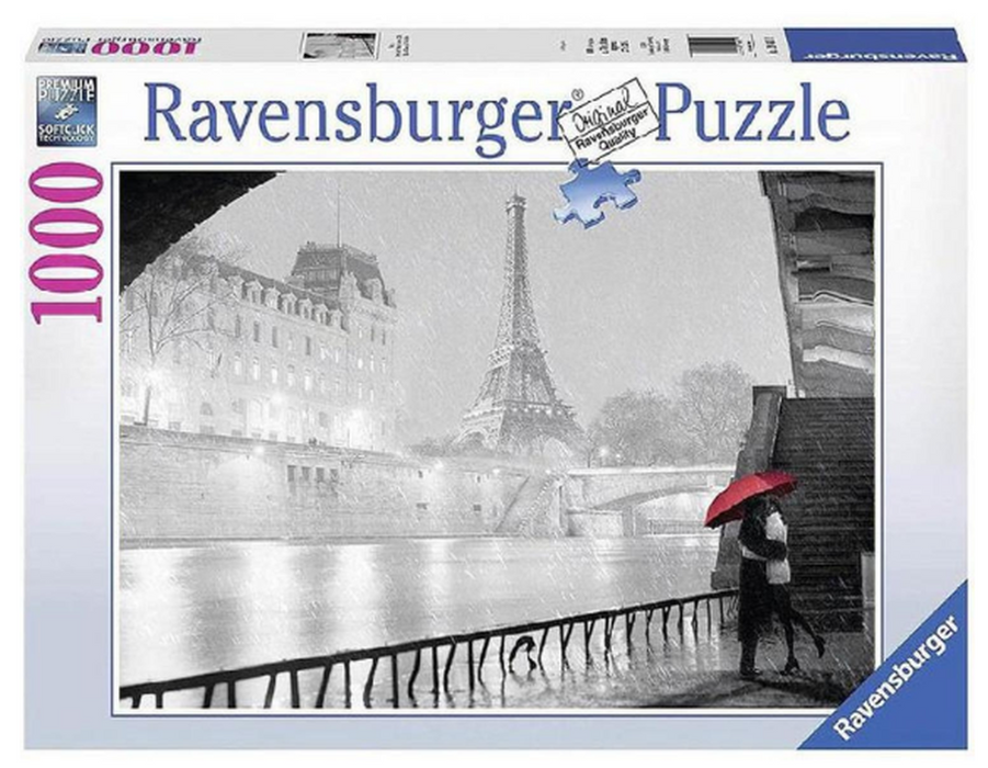 Rompecabezas Torre Eiffel Y El Sena 1000 Piezas Ravensburger