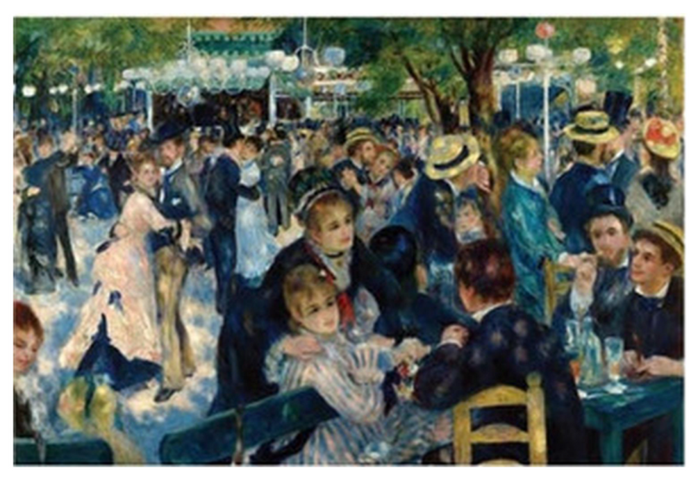 Rompecabezas Ball At The Moulin De La Galett Pierre Auguste Renoir 1000 Piezas Tomax