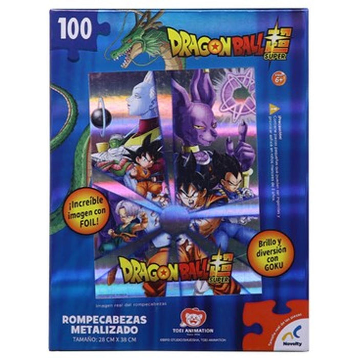 Rompecabezas Metálico Dragon Ball 100 Piezas