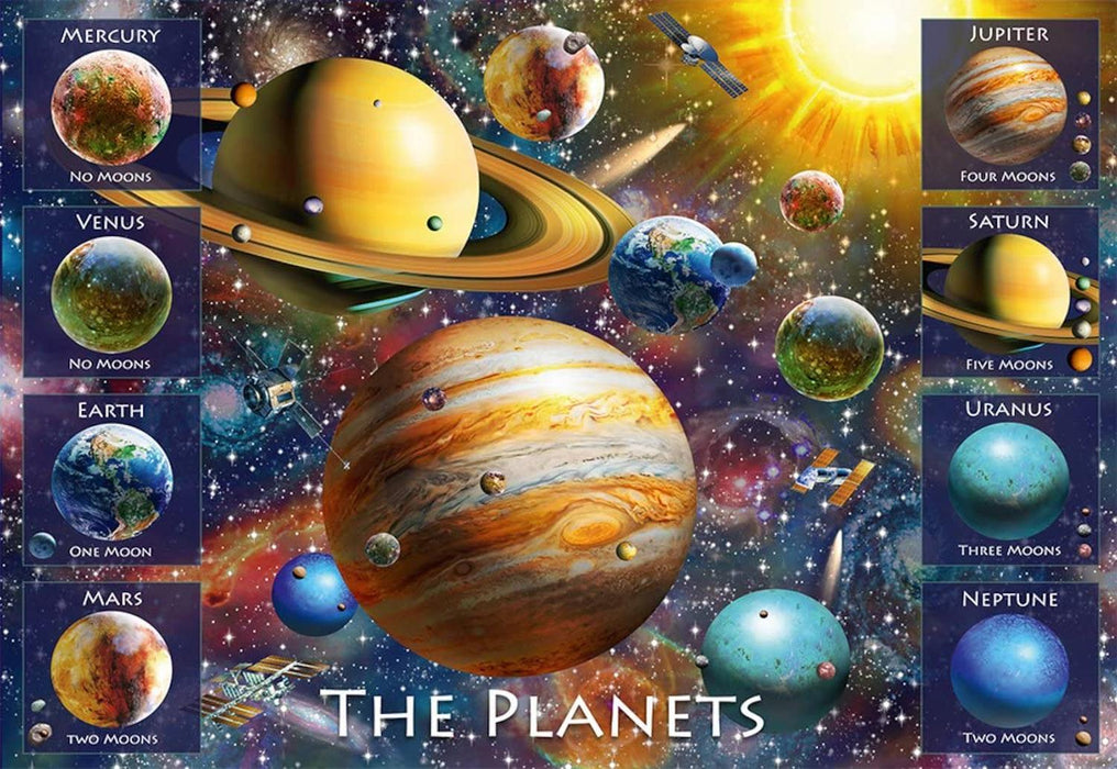 Rompecabezas Los Planetas 100 Piezas Ravensburger