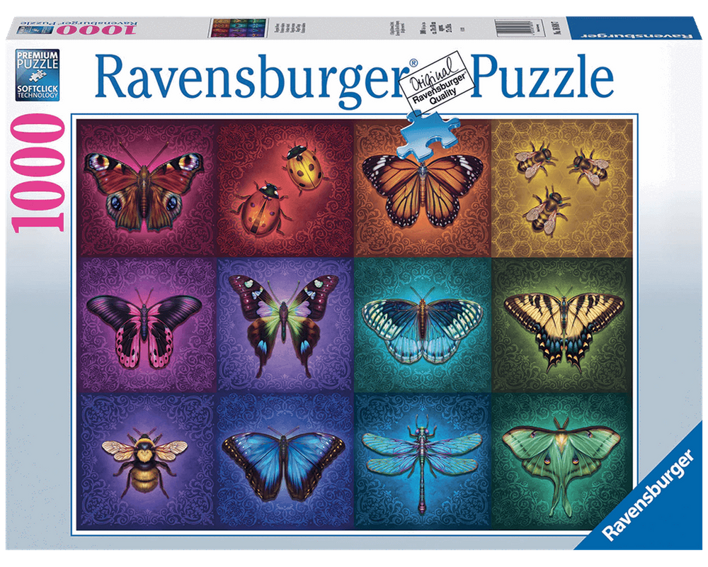 Rompecabezas Mariposas de Colores 1000 Pz Ravensburger
