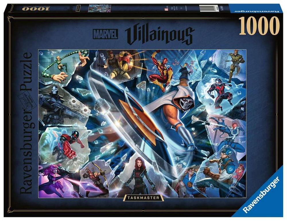 ROMPECABEZAS MARVEL VILLANOS: TASKMASTER 1000 PIEZAS RAVENSBURGER