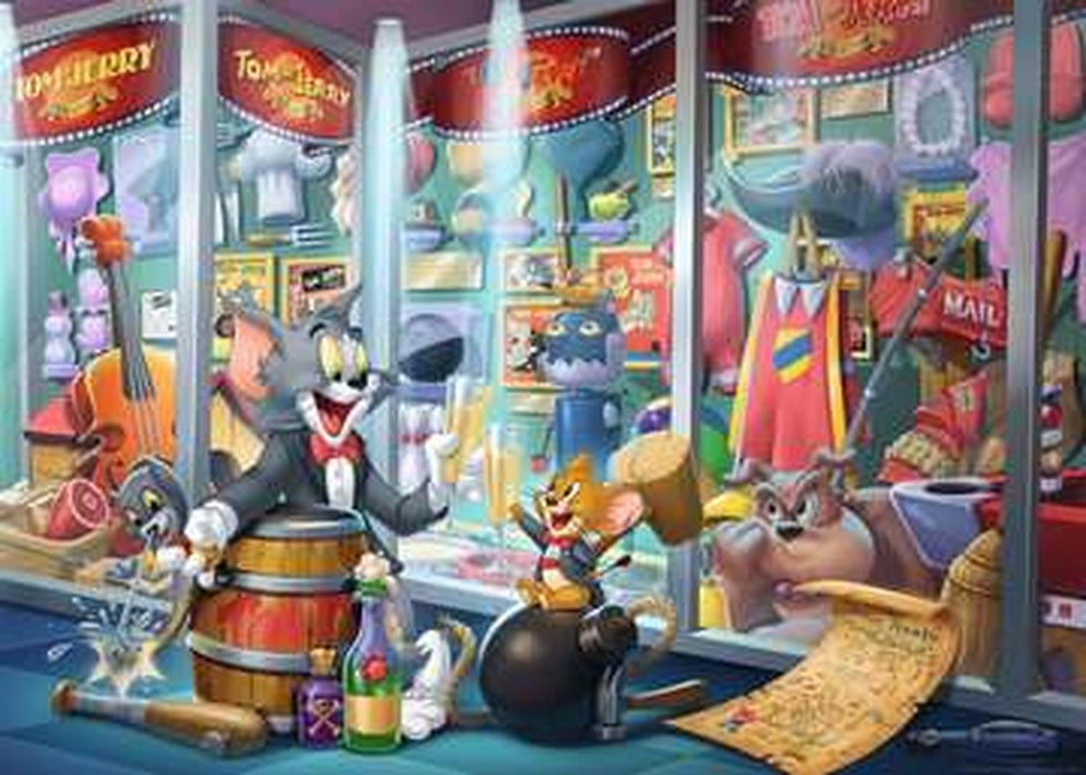 Rompecabezas Tom Y Jerry Salon De La Fama 1000 Piezas Ravensburger