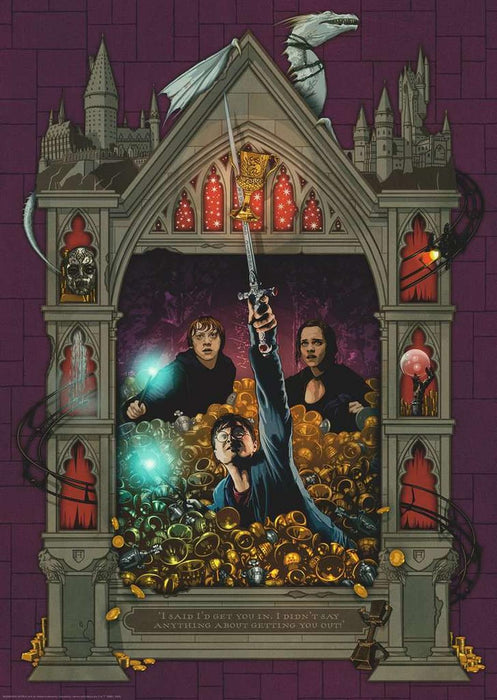 Rompecabezas Harry Potter: Las Reliquias De La Muerte 1000 Piezas Ravensburger