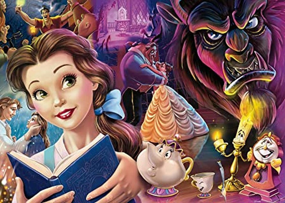 Rompecabezas Heroinas De Disney: La Bella Y La Bestia 1000 Piezas Ravensburger