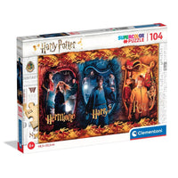 Rompecabezas 104 Harry Potter Hermione Ron 100 Piezas - 1