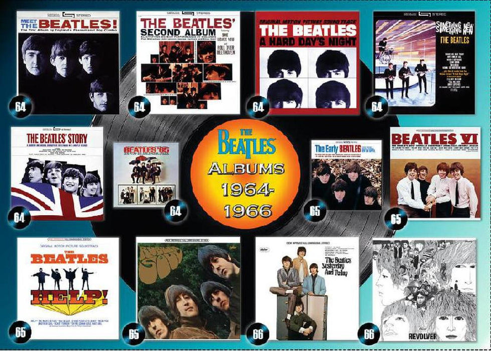 Rompecabezas Portada Discos Beatles 1000 Piezas Ravensburger