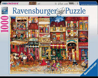Rompecabezas Calles De Francia 1000 Piezas Ravensburger - 1