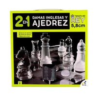 Ajedrez De Vidrio 32 Pzs - 1