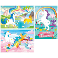 Rompecabezas Unicornios Brillantes 3X48 Piezas Clementoni - 2