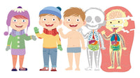 Rompecabezas 8 en 1 El Cuerpo Humano Educativos Clementoni - 2
