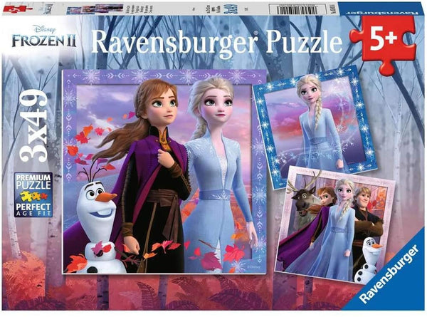 Rompecabezas Frozen II 3x49 piezas Ravensburger