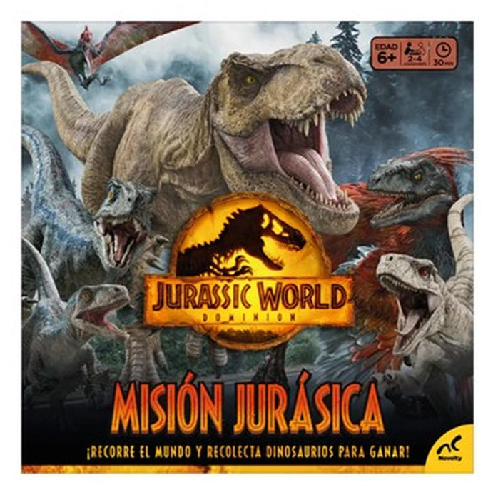 Juego De Mesa Para Niños Misión Jurásica, Jurassic World