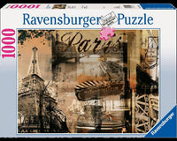 Rompecabezas Paris Nostalgico 1000 Piezas Ravensburger - 1