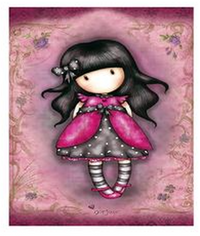 ARTE DIAMANTE MUÑECA SANTORO 40X50 CM - 1
