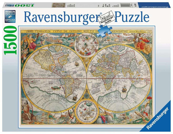 Rompecabezas Mapa Histórico 1500 Piezas