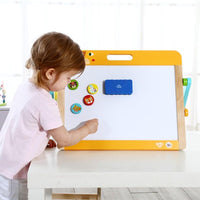 Caballete Mágico de Madera, De Mesa,Niños,Magnético,Borrable - 4