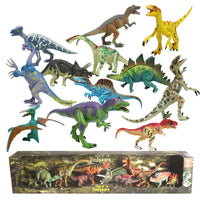 Dinosaurios de Juguete con Movimiento para Niños Kit con 12 piezas - 1