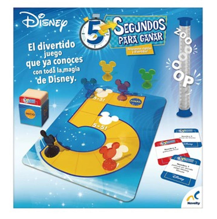 Juego de Mesa en Familia 5 Segundos Para Ganar Disney