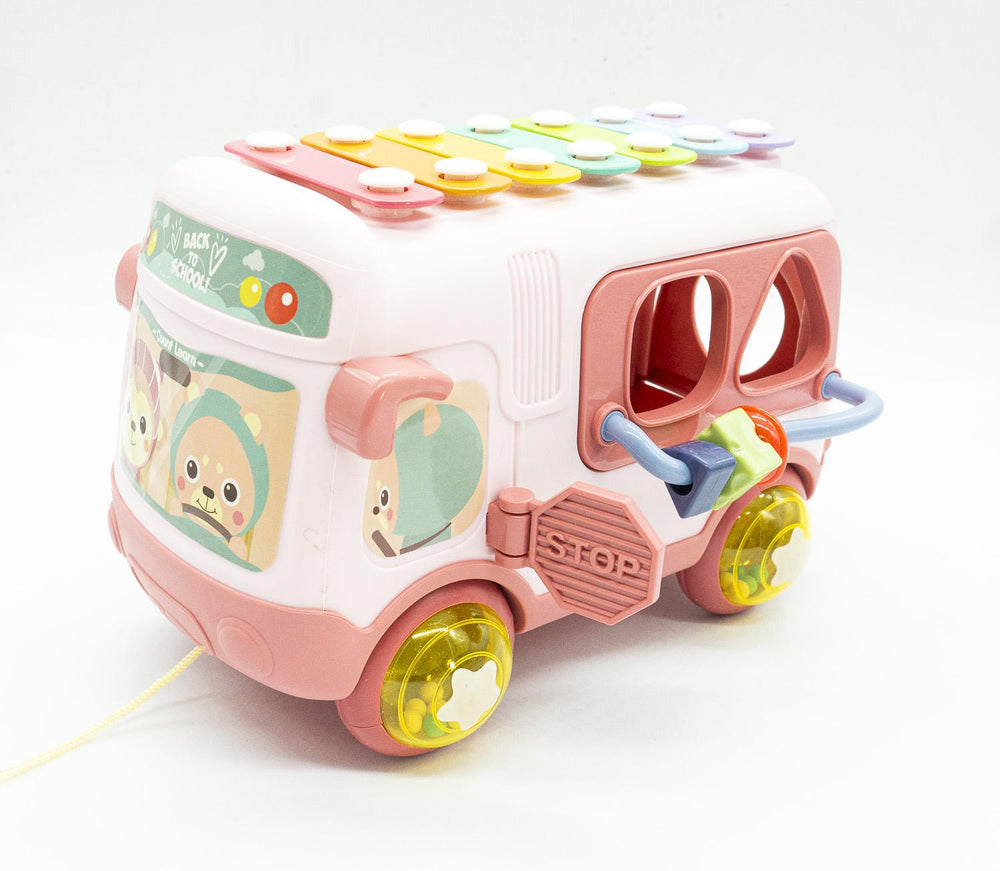 Carrito Musical Infatil Juguete Didactico con Movimiento y Sonido