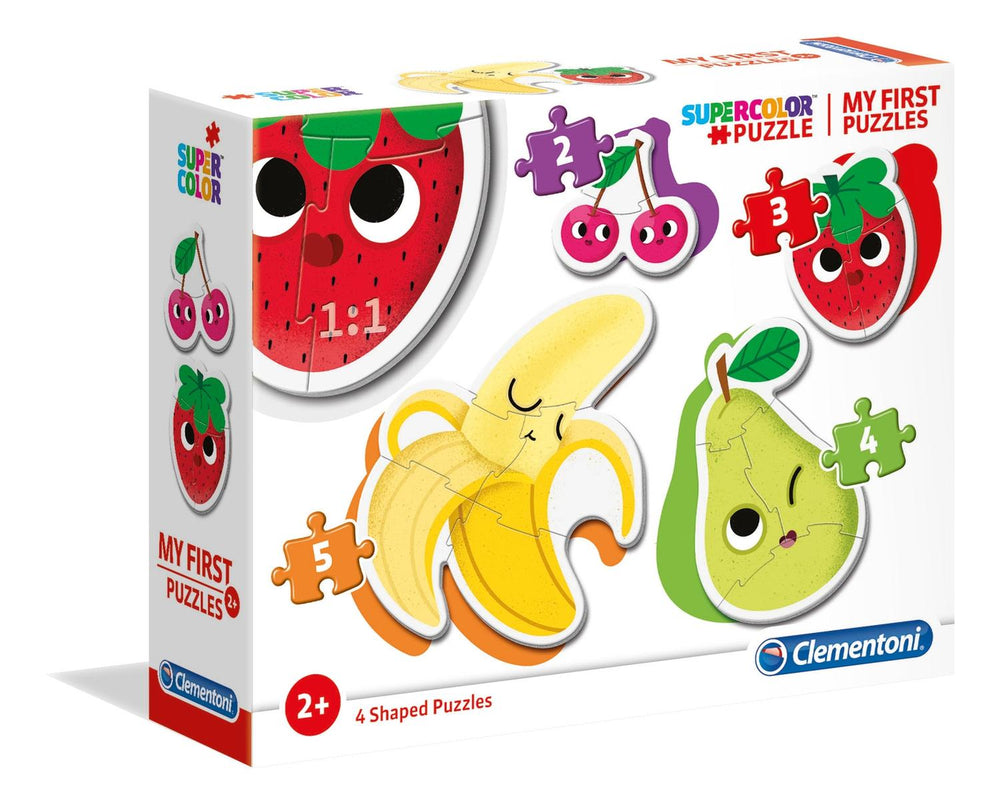 Mi Primer Rompecabezas Frutas 2-3-4-5- Piezas Clementoni
