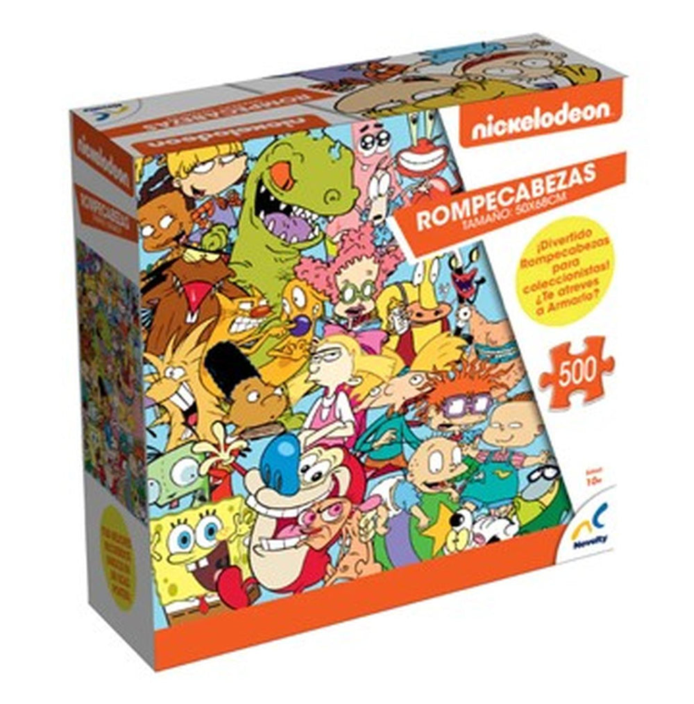 Rompecabezas Coleccionable Nick Superfans 500 Piezas