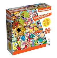 Rompecabezas Coleccionable Nick Superfans 500 Piezas - 1