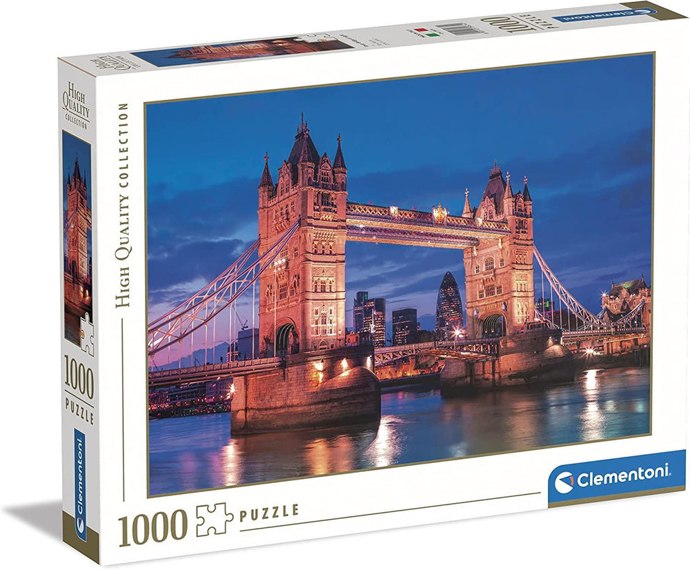 Rompecabezas Tower Bridge por la Noche 1000 Piezas
