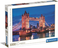 Rompecabezas Tower Bridge por la Noche 1000 Piezas - 1