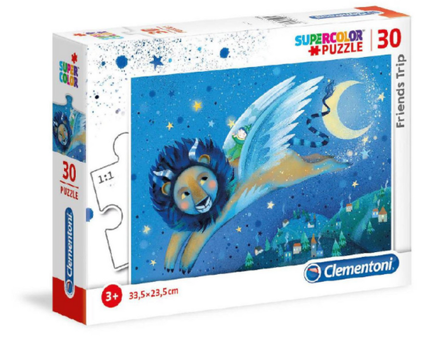 Rompecabezas Infantil Viaje Con Amigos 30 Pz. Clementoni